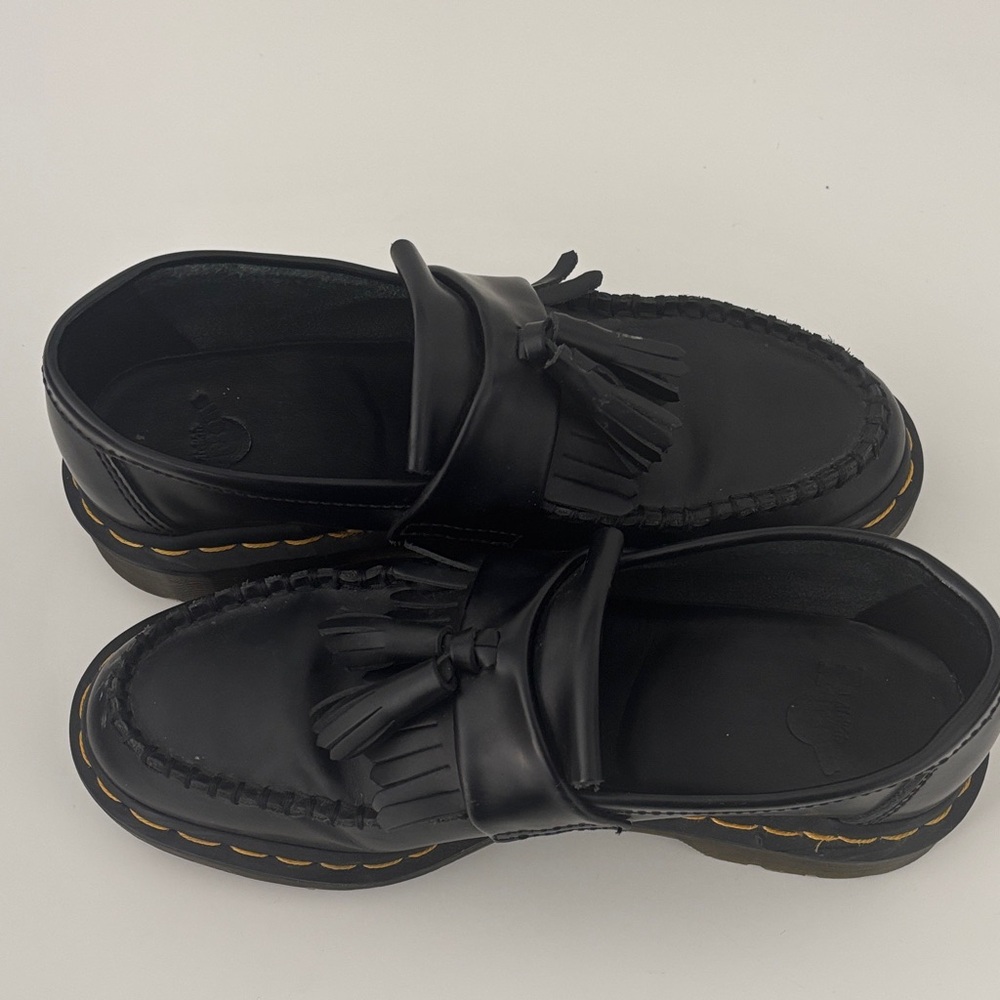 Dr. Marten women’s black Leather loafers size 6M